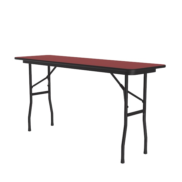 CF HPL Folding Tables 18x72  Red